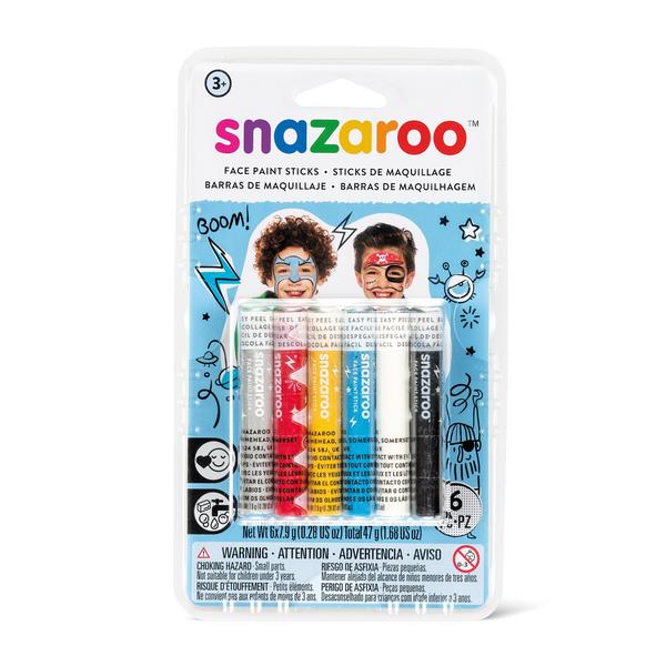 SNAZAROO-1160602 BARRAS DE MAQUILLAJE CHICOS