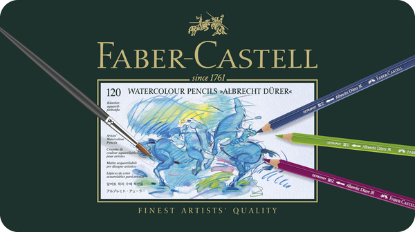 ac FABER-117511 CAJA METAL 120 LAPIZ ALBERT DURER