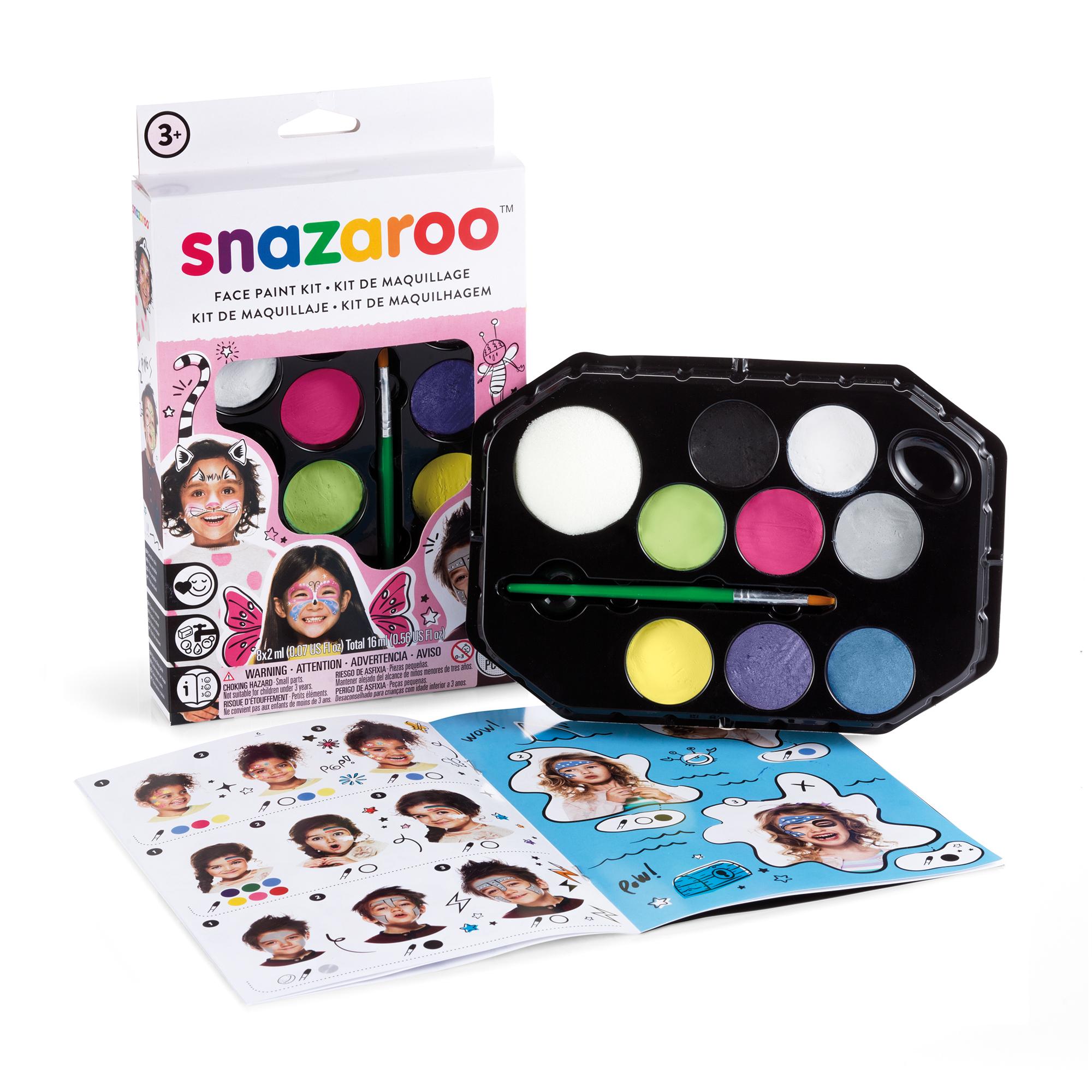 SNAZAROO-1180104 KIT MAQUILLAJE "CHICAS"