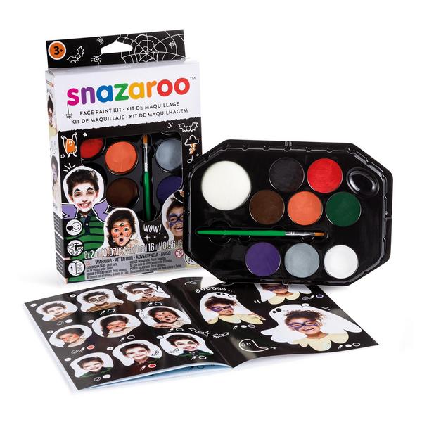 KIT SNAZAROO 1180118 MAQUILLAJE 8x20ml.+Pincel