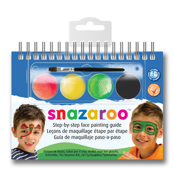 SNAZAROO-1174002 GUIA DE MAQUILLAJE CHICOS