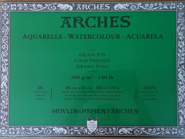 ac BLOC ARCHES 1795061 300g.20hj. 26X36 GF Fino iv
