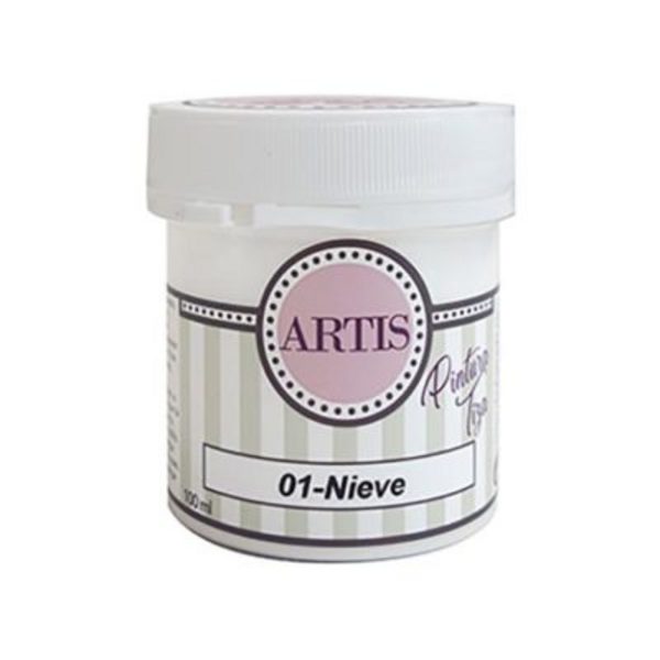 ac PINTURA  CHALK PAINT ARTIS 100ml.TIZA01P BLANCO