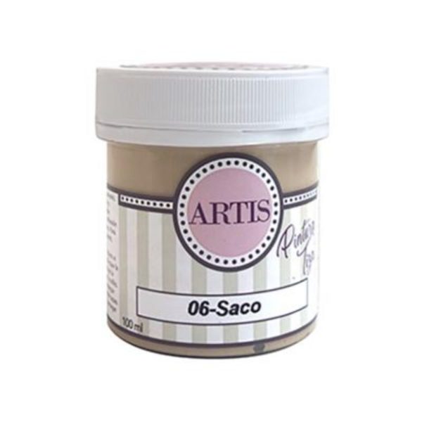 ac PINTURA  CHALK PAINT ARTIS 100ml.TIZA06P SACO