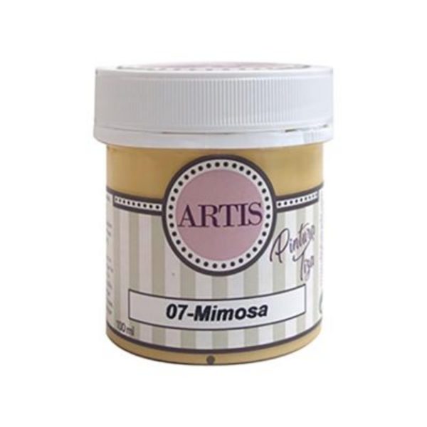 ac PINTURA  CHALK PAINT ARTIS 100ml.TIZA07P MIMOSA