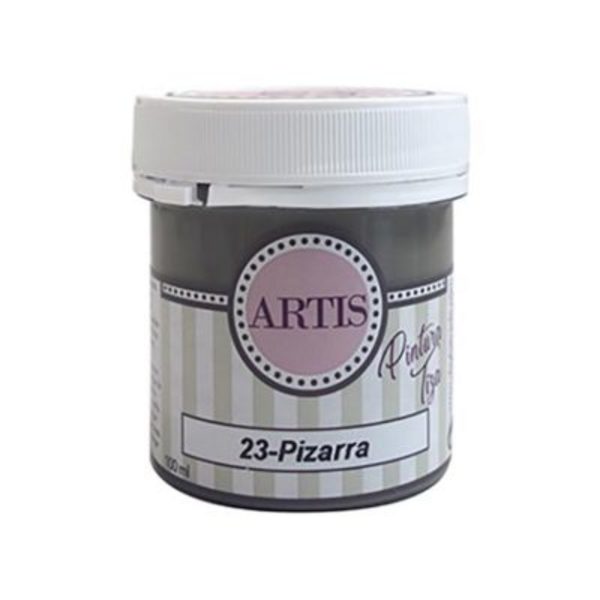ac PINTURA  CHALK PAINT ARTIS 100ml.TIZA23P PIZARR