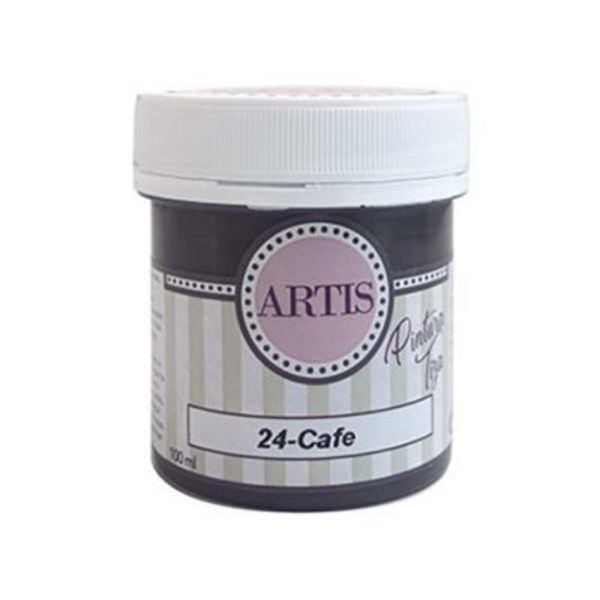 ac PINTURA  CHALK PAINT ARTIS 100ml.TIZA24P CAFE