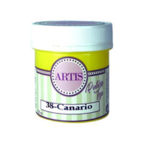 ac PINTURA  CHALK PAINT ARTIS 100ml.TIZA38 CANARIO