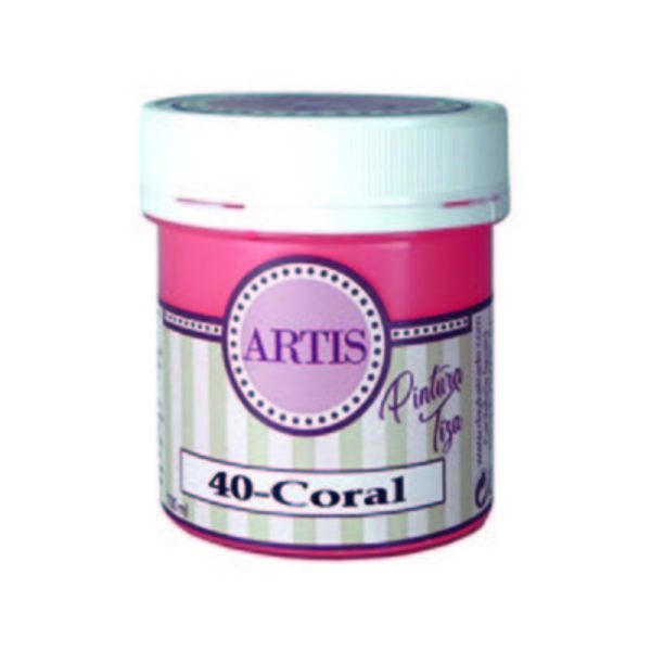 ac PINTURA  CHALK PAINT ARTIS 100ml.TIZA40P CORAL