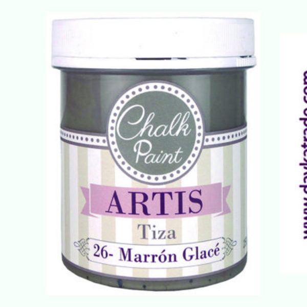 ac PINTURA  CHALK PAINT ARTIS 250ml.TIZA26 MARRON