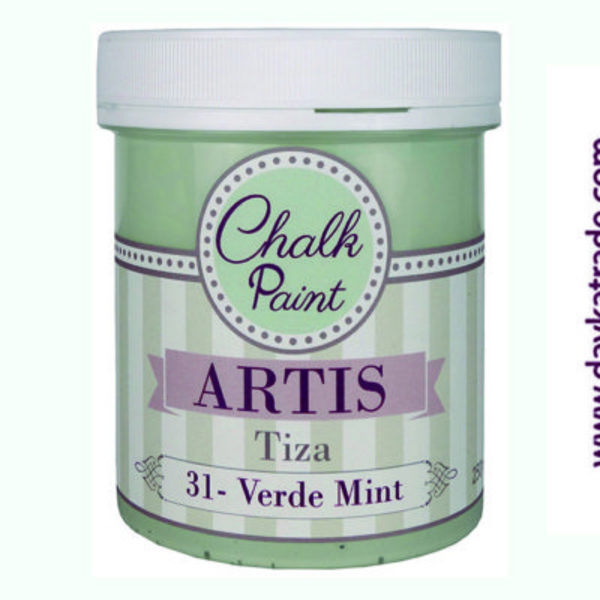 ac PINTURA  CHALK PAINT ARTIS 250ml.TIZA31 VERDE M