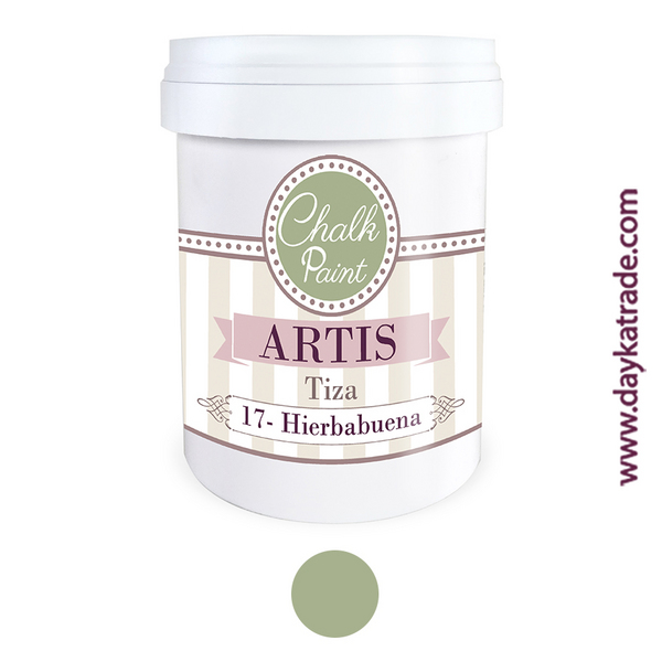 ac PINTURA  CHALK PAINT ARTIS 750ml.TIZA-L17 HIERB