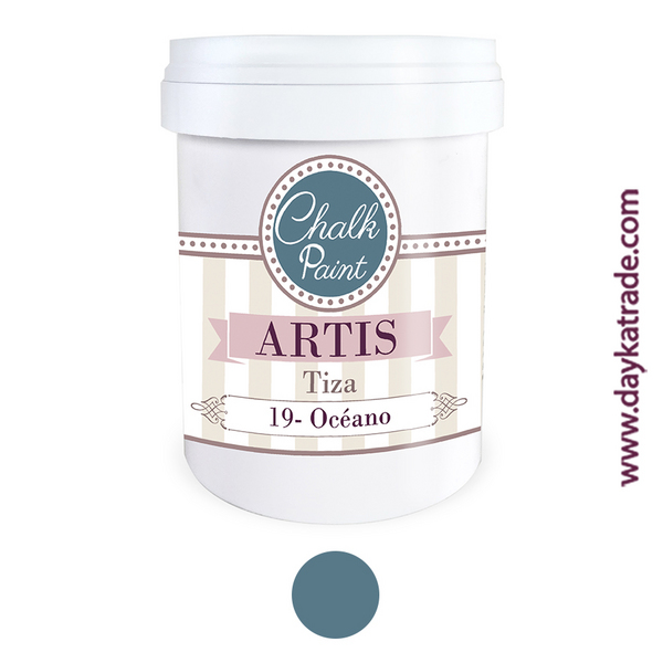 ac PINTURA  CHALK PAINT ARTIS 750ml.TIZA-L19 OCEAN