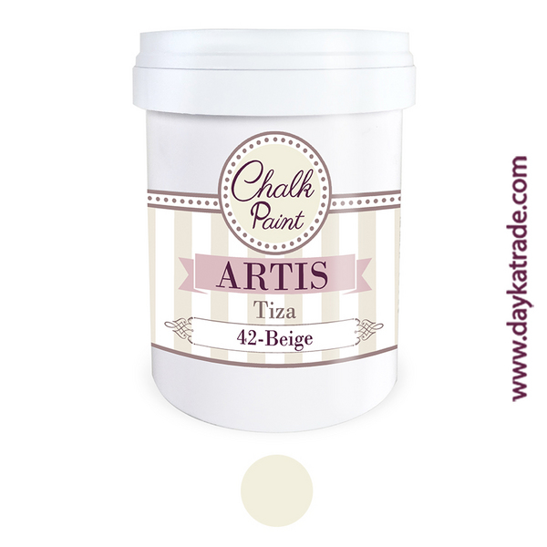 ac PINTURA  CHALK PAINT ARTIS 750ml.TIZA-L42 BEIGE