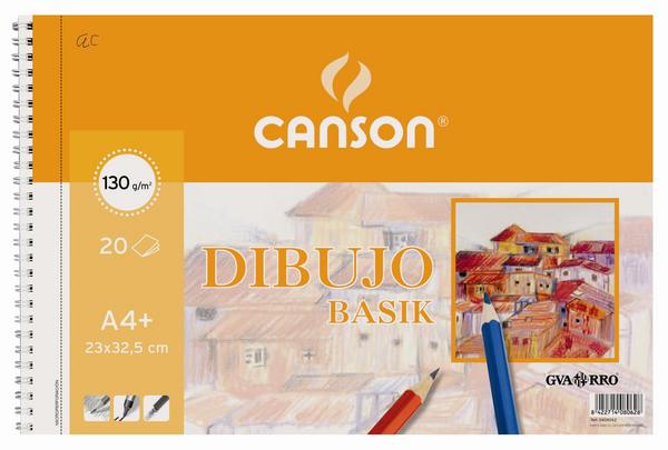 BLOC BASIK DIBUJO 408063 130g.23x33 20h.   iva-4