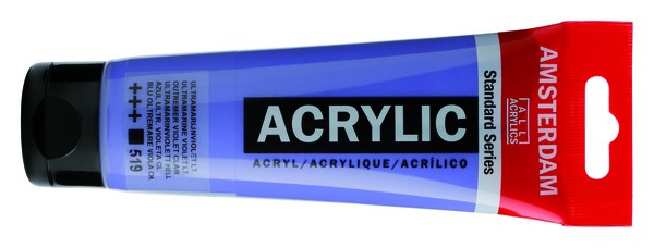 ac ACRILICO AMSTERDAM 120ml.519-AZUL U.VIOL.CL