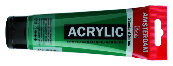ac ACRILICO AMSTERDAMD 20ml.619-VERDE PERM.O.