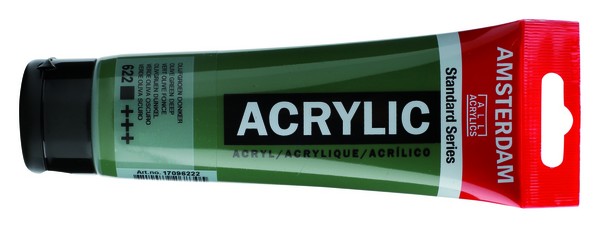 ac ACRILICO AMSTERDAMD 20ml.622-VERDE OLIVA O.