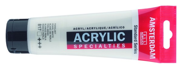 ac ACRILICO AMSTERDAM 120ml.817-PERLA BLANCO