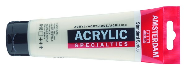 ac ACRILICO AMSTERDAM 120ml.818-PERLA AMARILLO