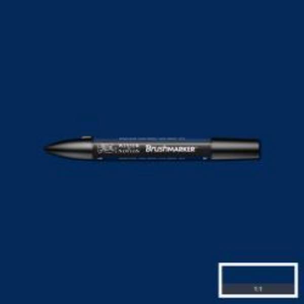 ac ROTULADOR W&N BRUSH MARKER V234-INDIGO BLUE