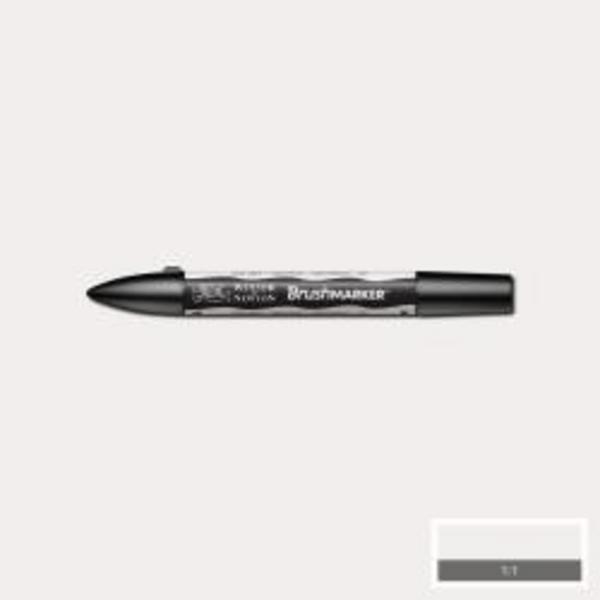 ac ROTULADOR W&N BRUSH MARKER CG1-COOL GREY 1