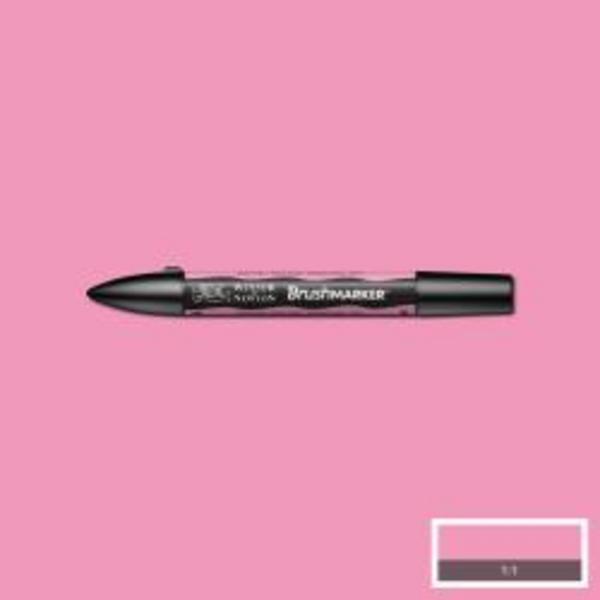 ac ROTULADOR W&N BRUSH MARKER M727-ROSE PINK