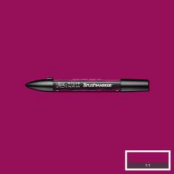 ac ROTULADOR W&N BRUSH MARKER M544-MAROON