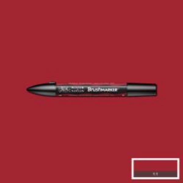 ac ROTULADOR W&N BRUSH MARKER R735-FIREBRICK