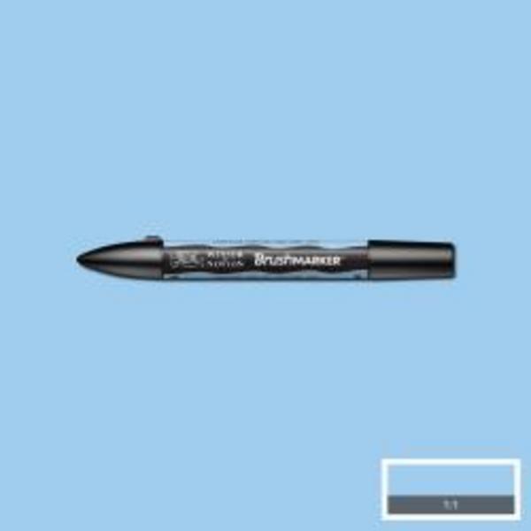ac ROTULADOR W&N BRUSH MARKER B318-CLOUD BLUE