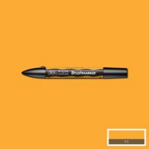 ac ROTULADOR W&N BRUSH MARKER O555-GOLD