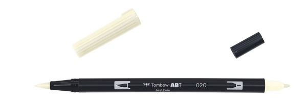 ac ROTULADOR PINCEL 2/p TOMBOW-020 peach