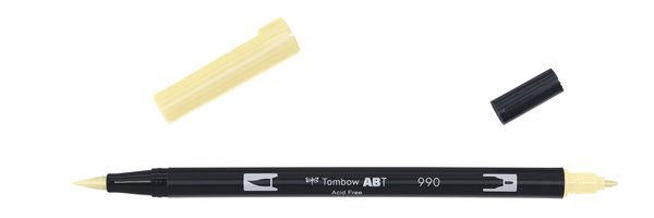 ac ROTULADOR PINCEL 2/p TOMBOW-990 light sand