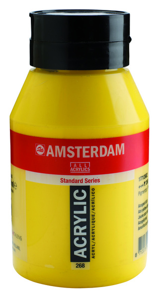 ac ACRILICO AMSTERDAM 1000ml.268-AMAR.AZO CLARO