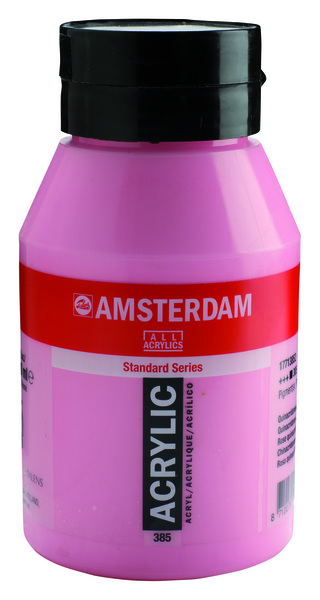 ac ACRILICO AMSTERDAM 1000ml.385-QUIN.ROSE LT.