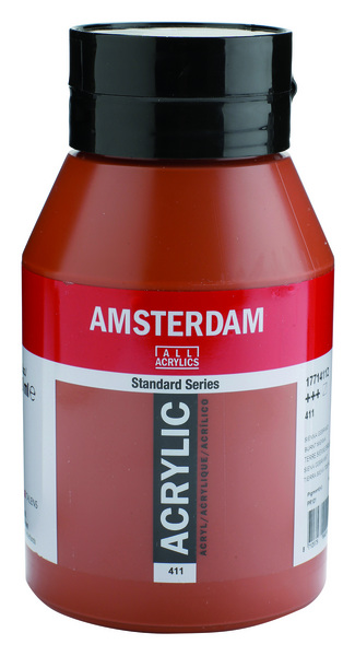 ac ACRILICO AMSTERDAM 1000ml.411-SIENA TOSTADA