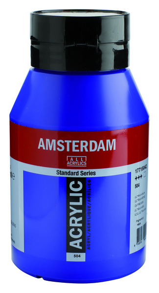 ac ACRILICO AMSTERDAM 1000ml.504-AZUL ULTRAMAR