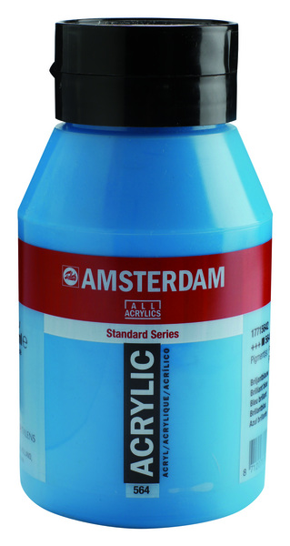 ac ACRILICO AMSTERDAM 1000ml.564-AZUL BRILLANTE