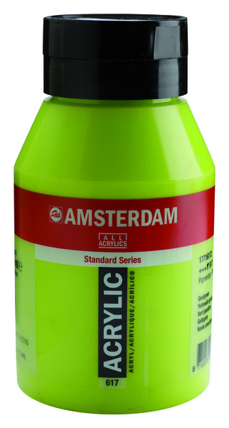 ac ACRILICO AMSTERDAM 1000ml.617-VERDE AMARILL.