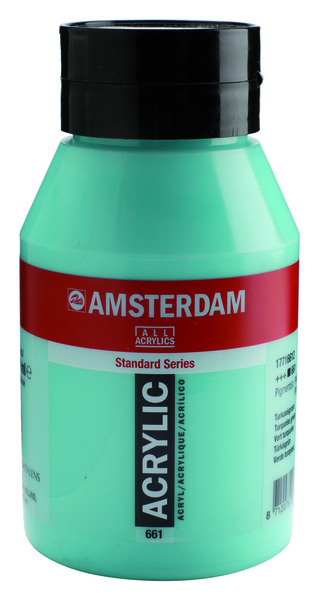 ac ACRILICO AMSTERDAM 1000ml.661-TURQUOISE GRN.