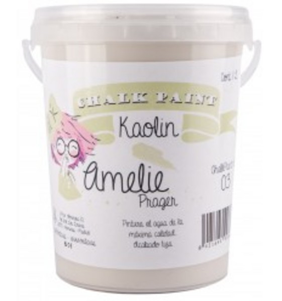 ac CHALK PAINT 1LT. AMELIE 120-03 KAOLIN