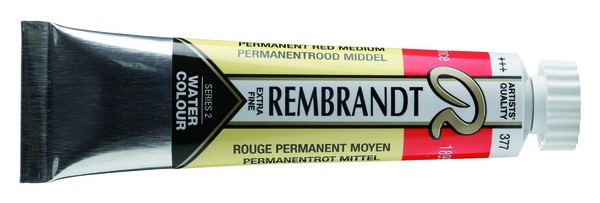 ac ACUARELA REMBRAN.S2 20ml. 377-ROJO PERMANEN.MD