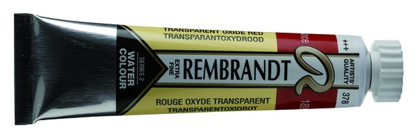 ac ACUARELA REMBRAN.S2 20ml. 378-ROJO OXIDO TRANSP