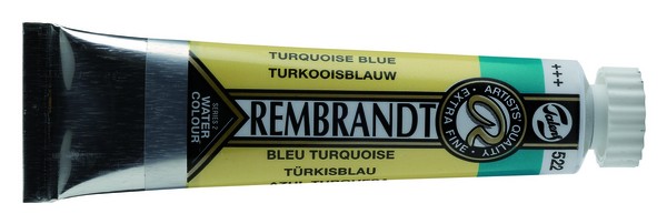 ac ACUARELA REMBRAN.S2 20ml. 522-AZUL TURQUESA
