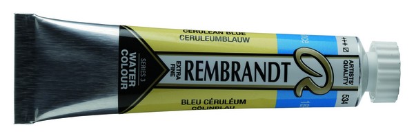 ac ACUARELA REMBRAN.S3 20ml. 534-AZUL CERULEO