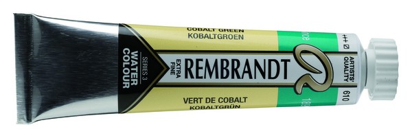ac ACUARELA REMBRAN.S3 20ml. 610-VERDE COBALTO
