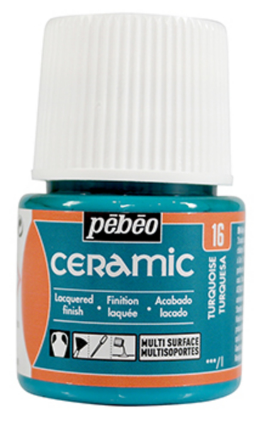 PEBEO CERAMICO-16 TURQUESA