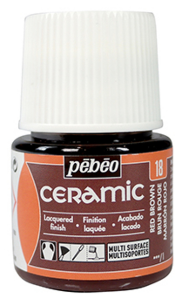 PEBEO CERAMICO-18 MARRON ROJIZ