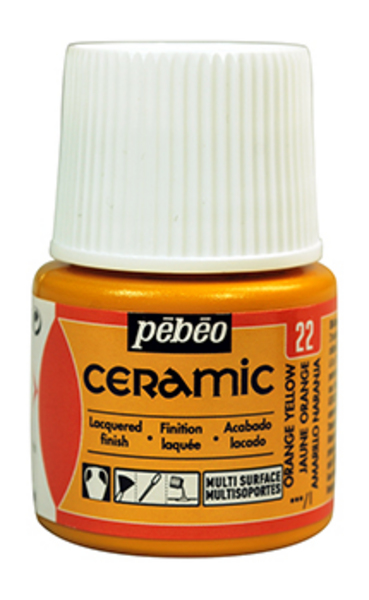 PEBEO CERAMICO-22 AMARILO NAR