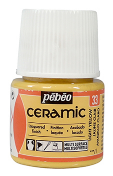 PEBEO CERAMICO-33 AMARILL.CLAR